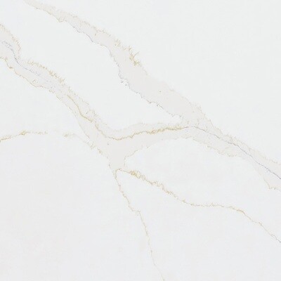 Quartz Sample - Calacatta Medallion - 5x10/10x10