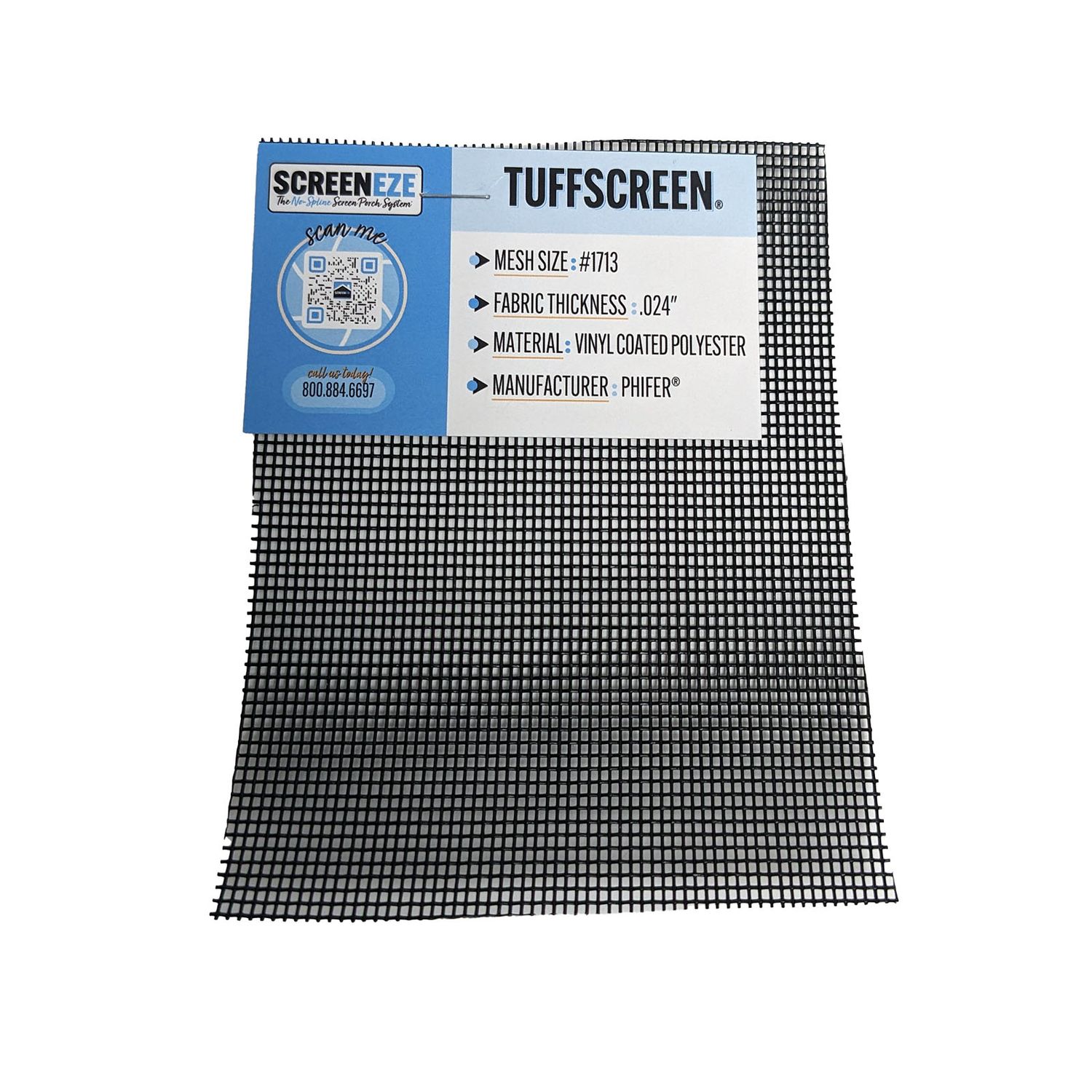 SCREENEZE Screen Sample - Tuffscreen