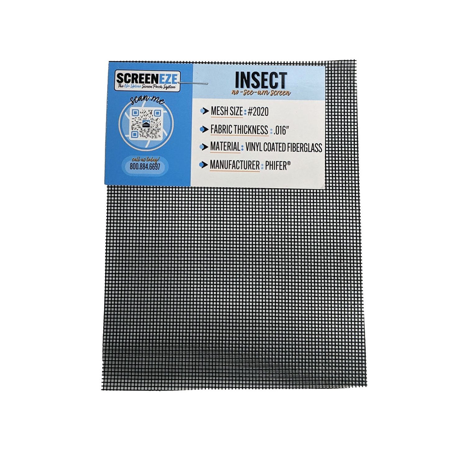 SCREENEZE Screen Sample - Insect