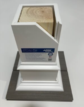 AZEK Exteriors - Column Wrap Display