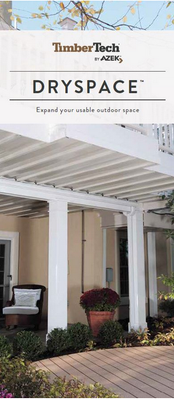 TimberTech DrySpace Trifold Brochure