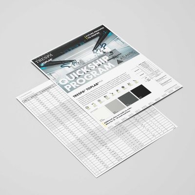 APC Trespa TopLab Quick Ship Program Flyer (E)