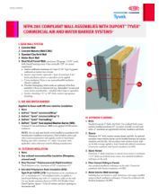 K27284 DuPont Tyvek NFPA 285 Compliance Document