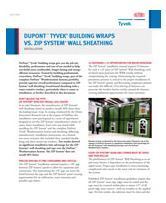 K27297 DuPont Tyvek Tech Talk: Tyvek WRB vs. Zip - Installation