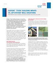 K27294 DuPont Tyvek Tech Talk: Tyvek WRB vs. Zip - Profitability