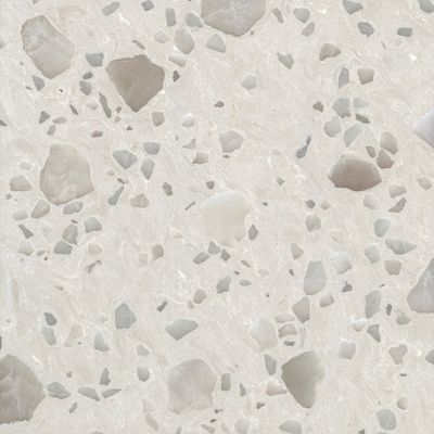 Quartz Sample - Alabaster Terrazzo - 2x2/4x4