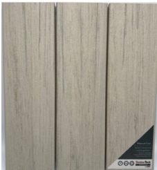 TimberTech Standard Display Deck Panel - Legacy Whitewash Cedar