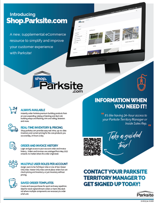 Parksite eCommerce Flyer (P)