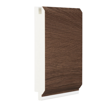 AZEK Exteriors Alpine WP4 Mission Oak 4-inch Sample (Pack of 12)