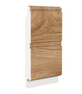 AZEK Exteriors Alpine Beadboard Sunlit Maple 4-inch Sample (12/carton)