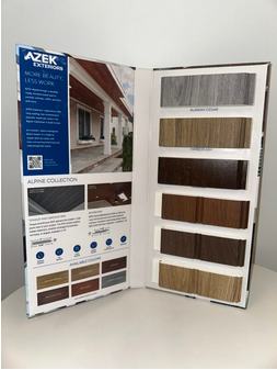 AZEK Exteriors The Alpine Collection Sample Book