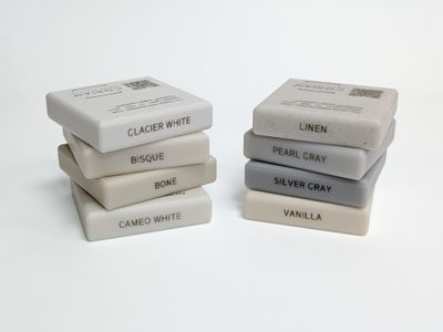 2x2 Solid Surface Group 1 Sample Kit