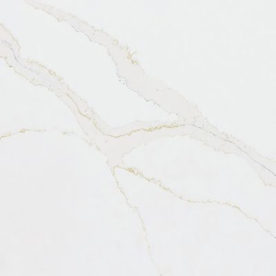 Quartz Sample - Calacatta Medallion - 2x2/4x4