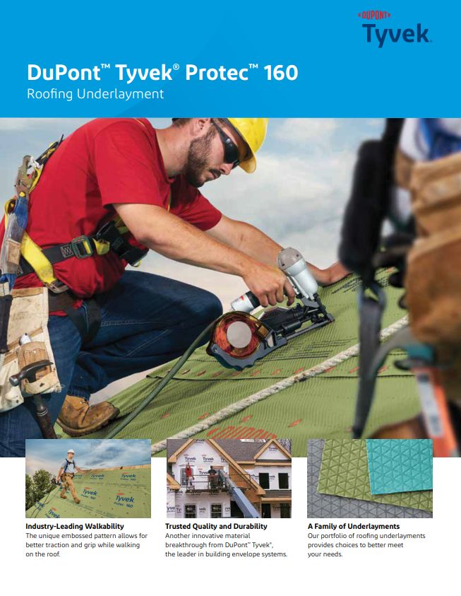 43-D100908 DuPont Tyvek Protec 160 Information Brochure (P)