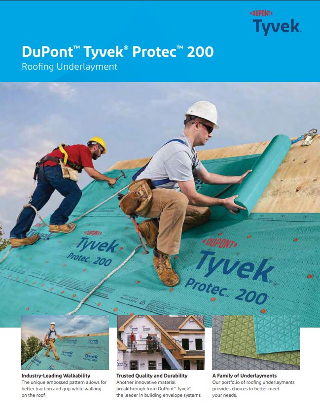 43-D100909 DuPont Tyvek Protec 200 Information Brochure (P)