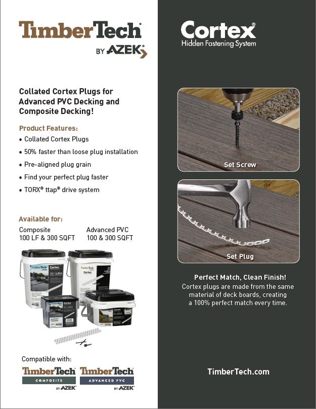 TimberTech Collated Kits Sell Sheet (P)