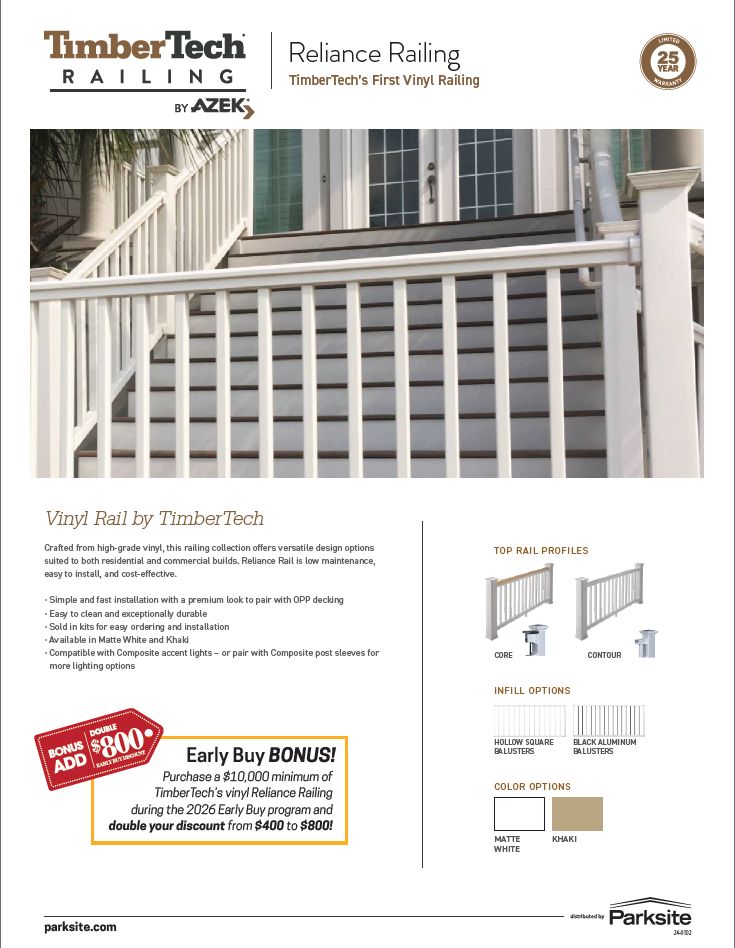24-0102 TimberTech Reliance Rail EB Flyer (P)