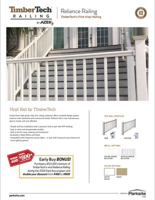 24-0102 TimberTech Reliance Rail EB Flyer (P)
