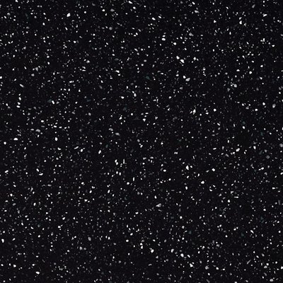 Solid Surface Sample - Deep Black Quartz (Special Order) - 10x10