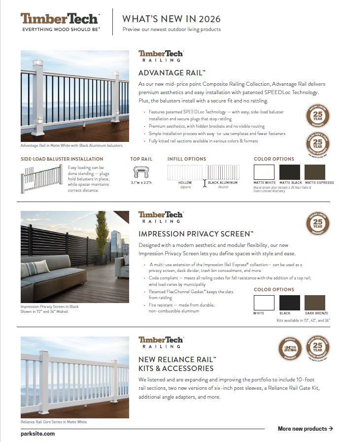 25-0082 TimberTech What's New 2026 (P)