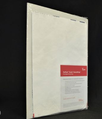 43-T100446 DuPont Tyvek HomeWrap Product Sample (with label)