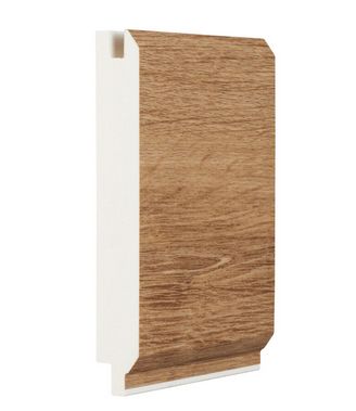 AZEK Exteriors Alpine WP4 Sunlit Maple 4-inch Sample (Pack of 12)