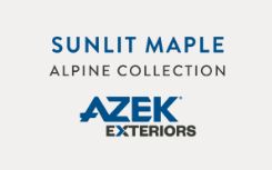 AZEK Exteriors Alpine Collection ID Plaques