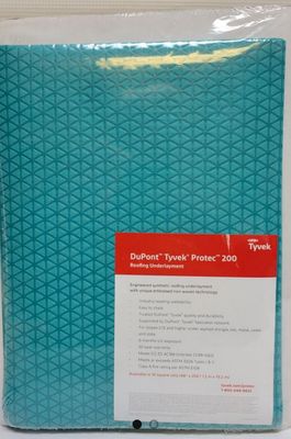 43-D100853 DuPont Tyvek Protec 200 Hand Sample (with label)