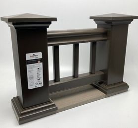 TimberTech RadianceRail Matte Espresso Counter Display