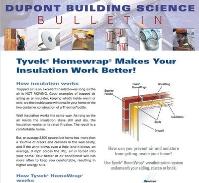 K05038 DuPont Tyvek Consumer BSB: HomeWrap Makes Your Insulation Work Better