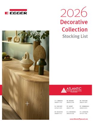 APC Egger Decorative Collection Stocking List 2026 (E)