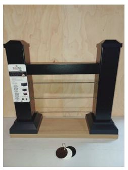 TimberTech Impression Rail Express Horizontal Cable Rail Display