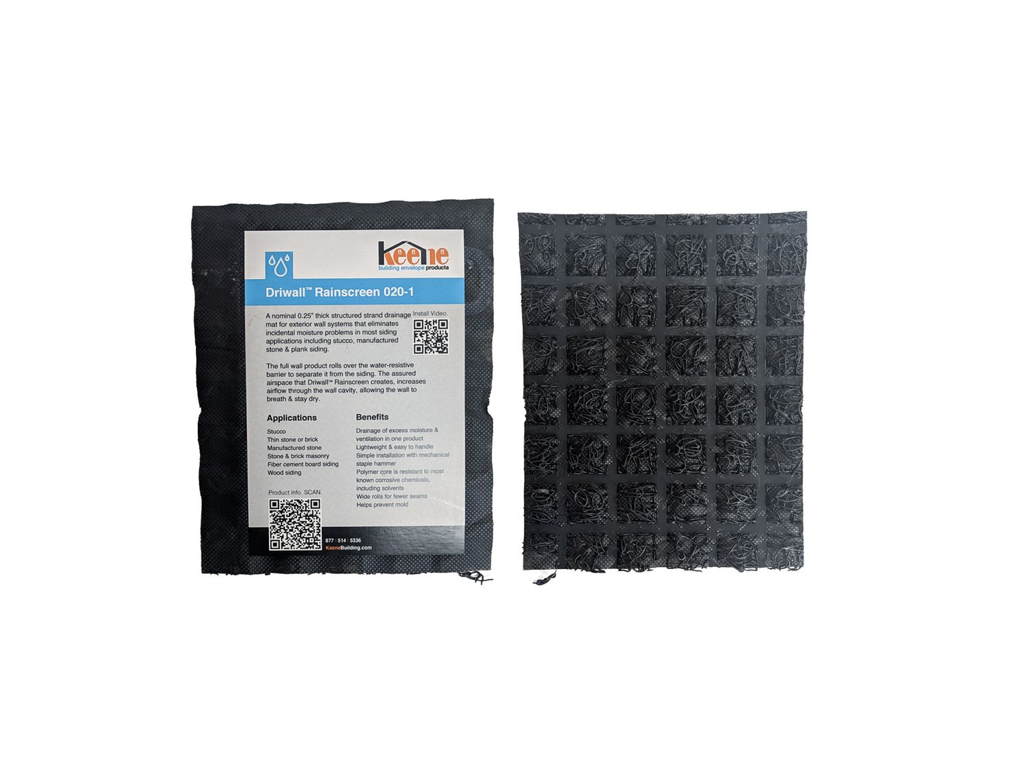 Keene Driwall Rainscreen 020-1 Sample (TM's & Specialists)