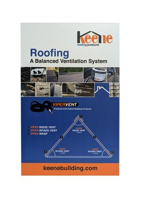 Keene Roofing ViperVent 11x17 Poster