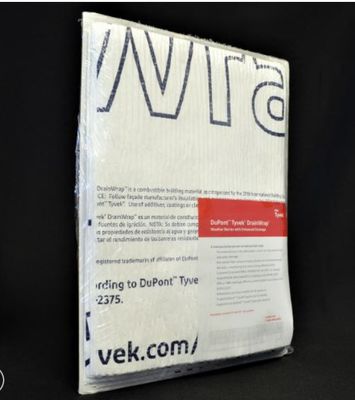 43-T100456 DuPont Tyvek DrainWrap Product Sample 8-1/2 x 11