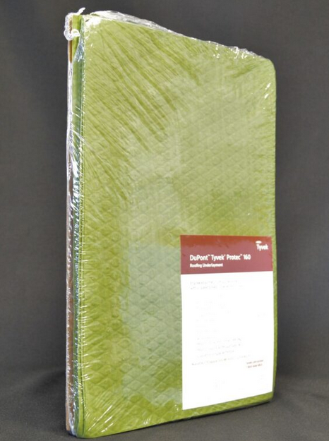 43-D100852 DuPont Tyvek Protec 160 Hand Sample (with label)