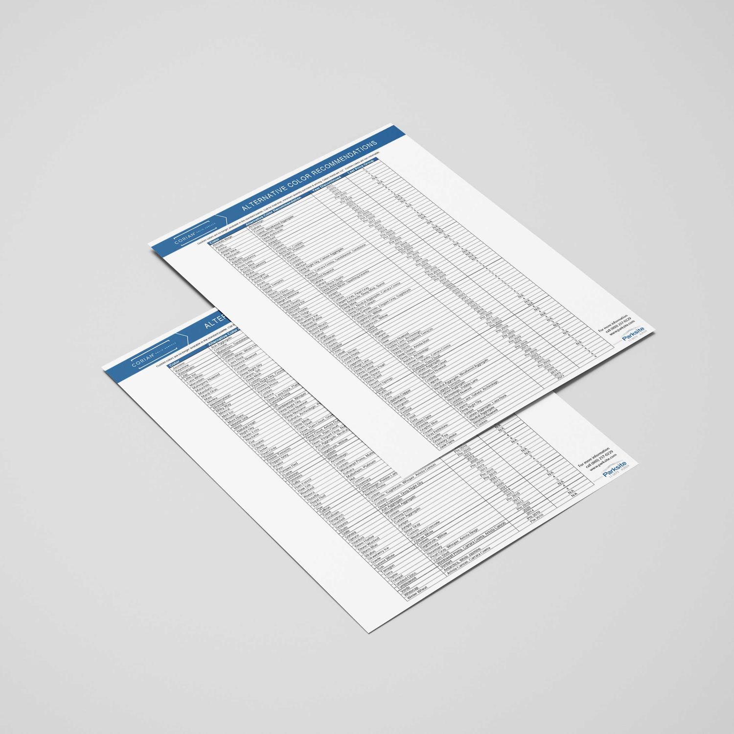 Alternative Colors 2026 Solid Surface (E)