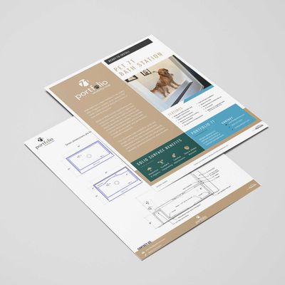 Portfolio 71 Pet Wash Sell Sheet (E)