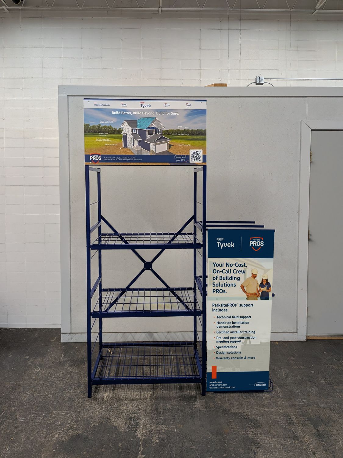DuPont Tyvek Display (APPROVAL REQUIRED)