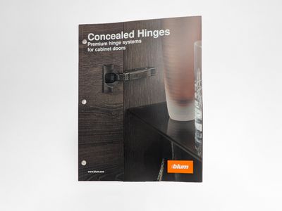 Blum Concealed Hinges Catalog