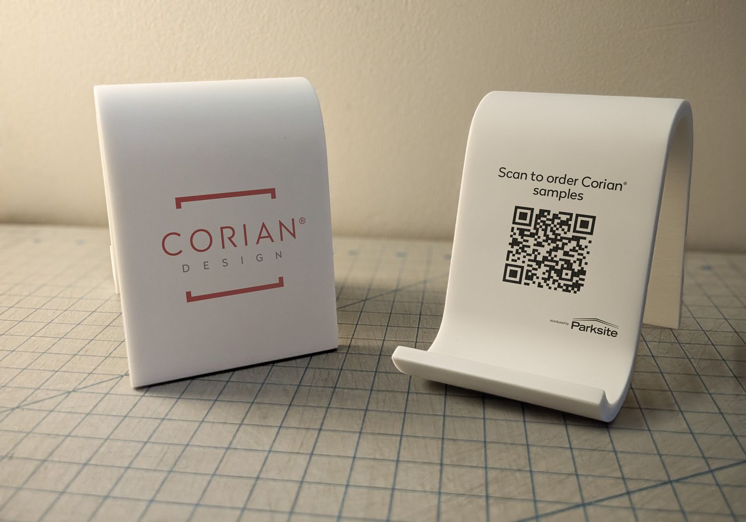 Corian Design Phone Holder (J)