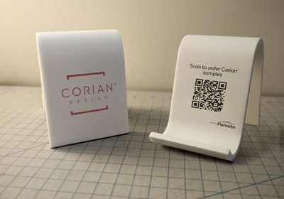 Corian Design Phone Holder (J)