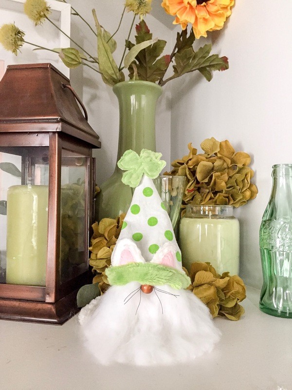 St. Patrick&#39;s Day add on for curiously cute cat gnome