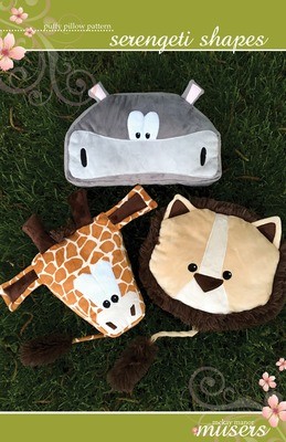 Serengeti Shapes Puffy Pillow Pattern