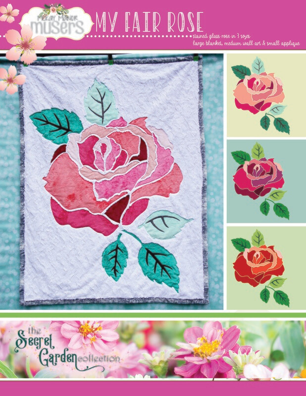 My Fair Rose Stained Glass Rose