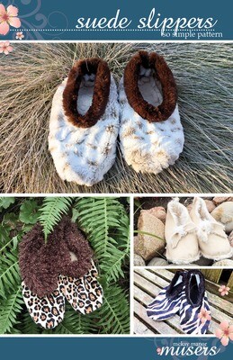 Adult Suede Slipper Kit