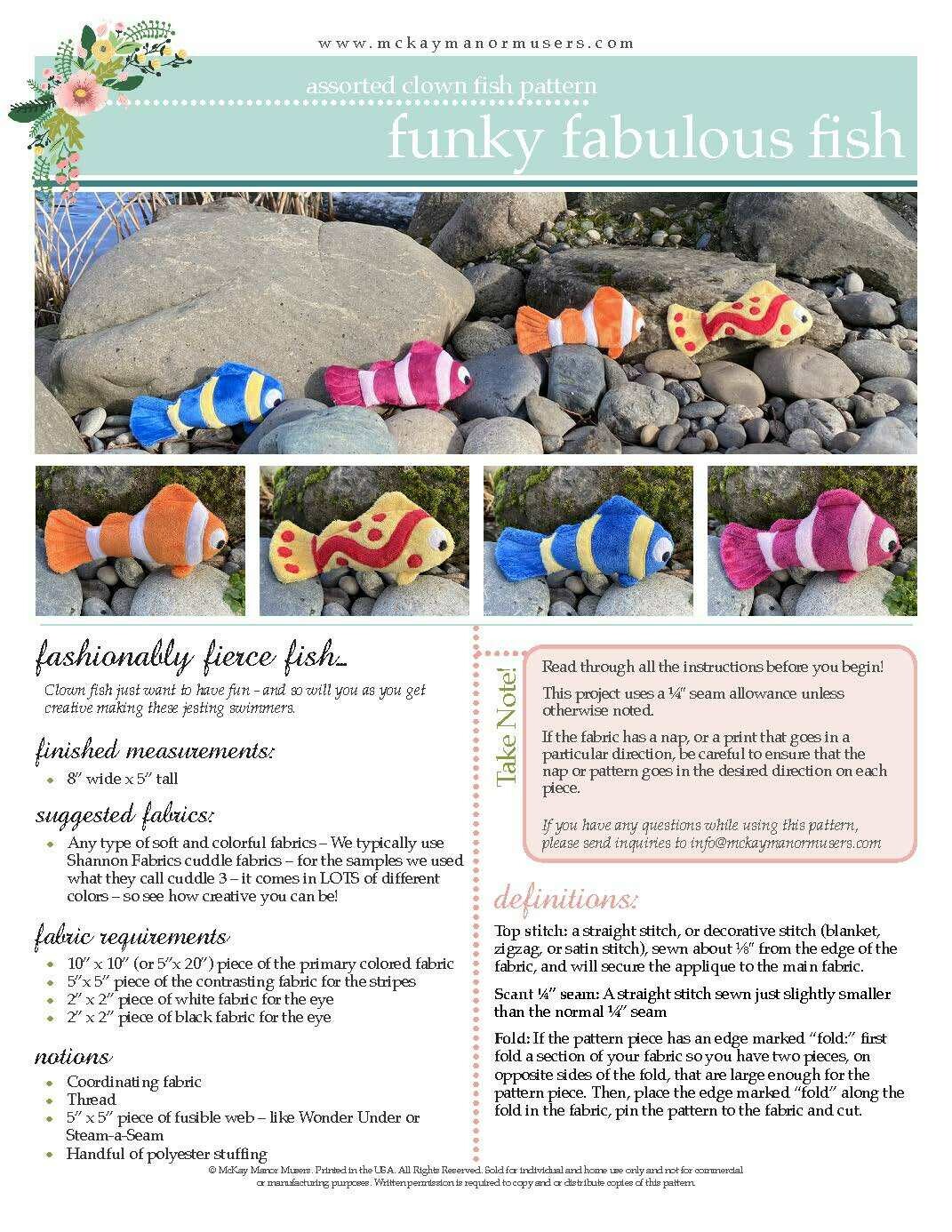 Clown Fish Pattern