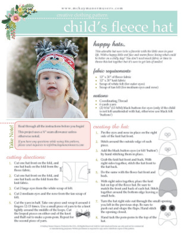 Fleece and Cuddle Winter Hat