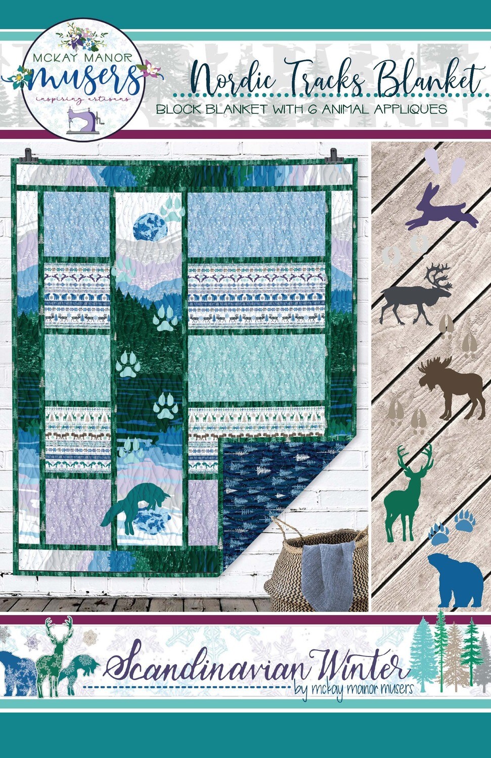 Nordic Tracks Blanket Pattern