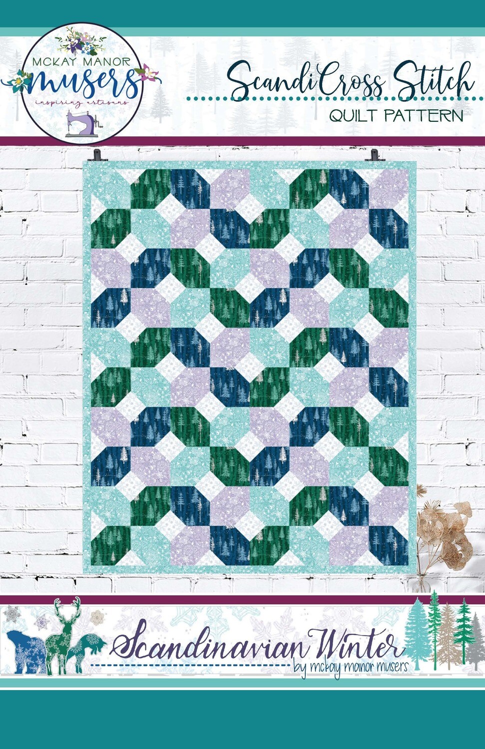 Scandinavian Cross Stitch Downloadable Pattern
